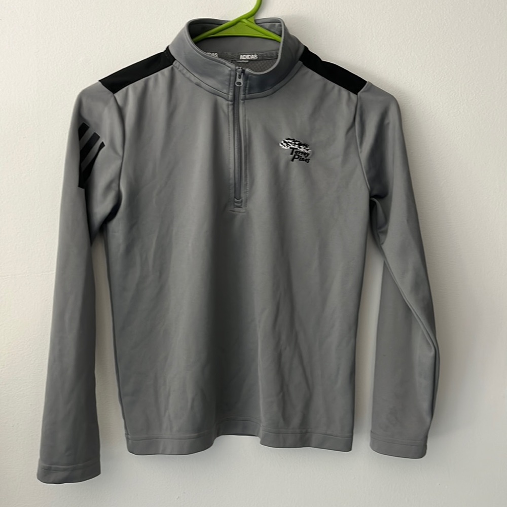 Adidas Youth Torrey Pines Golf Quarter Zip Pullover